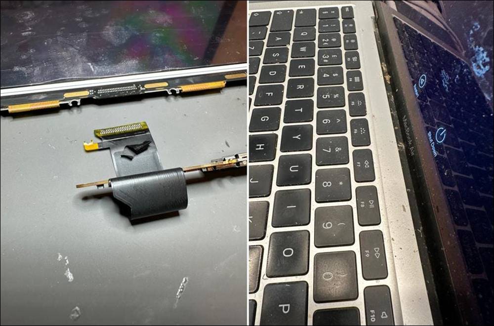 多款 MacBook Pro 屏幕爆发紫色直线灾情，凶手可能是「灰尘」 - 电脑王阿达