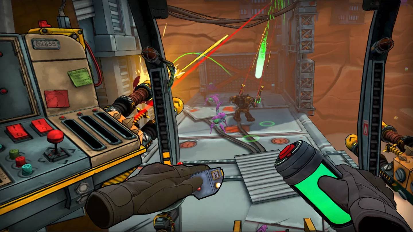 《BIG SHOTS》VR Roguelike 动作游戏发表，不断升级机甲装备打爆外星人
