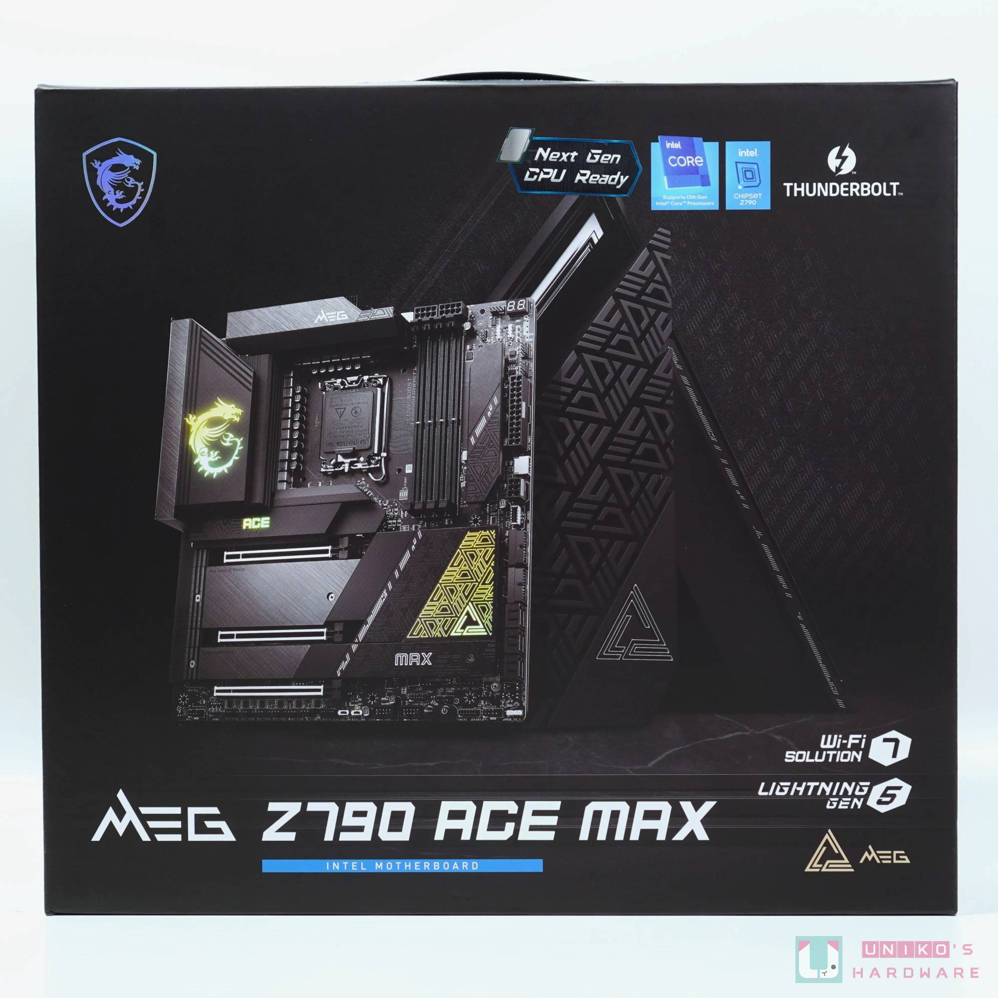 MSI MEG Z790 ACE MAX 主板开箱评测