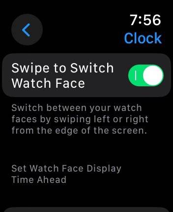 Apple Watch 表面切换功能即将回归