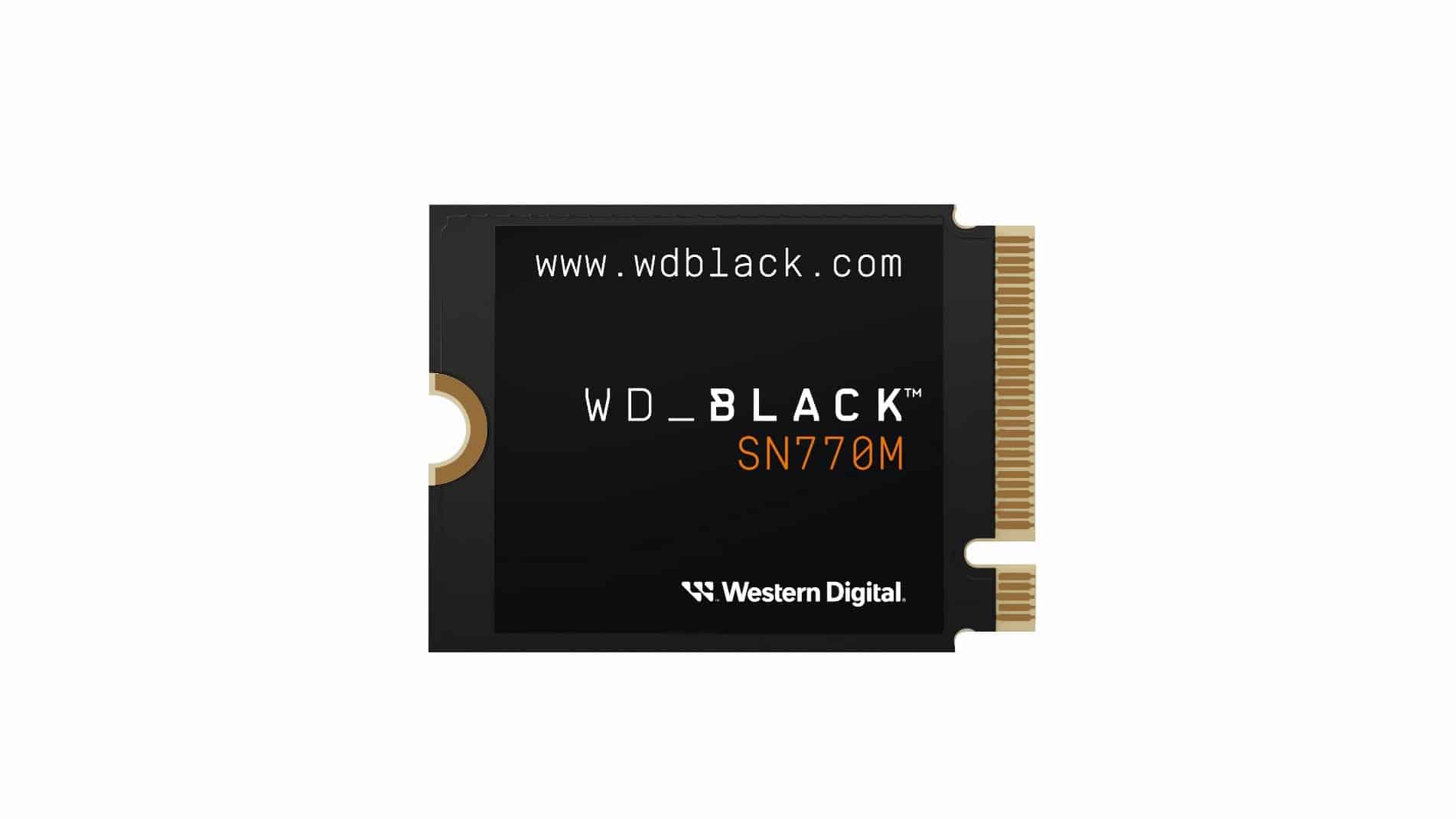 【新闻图片一】Western-Digital-推出专为现今电竞掌机玩家打造的全新高效能-WD_BLACK-SN770M-NVMe-SSD