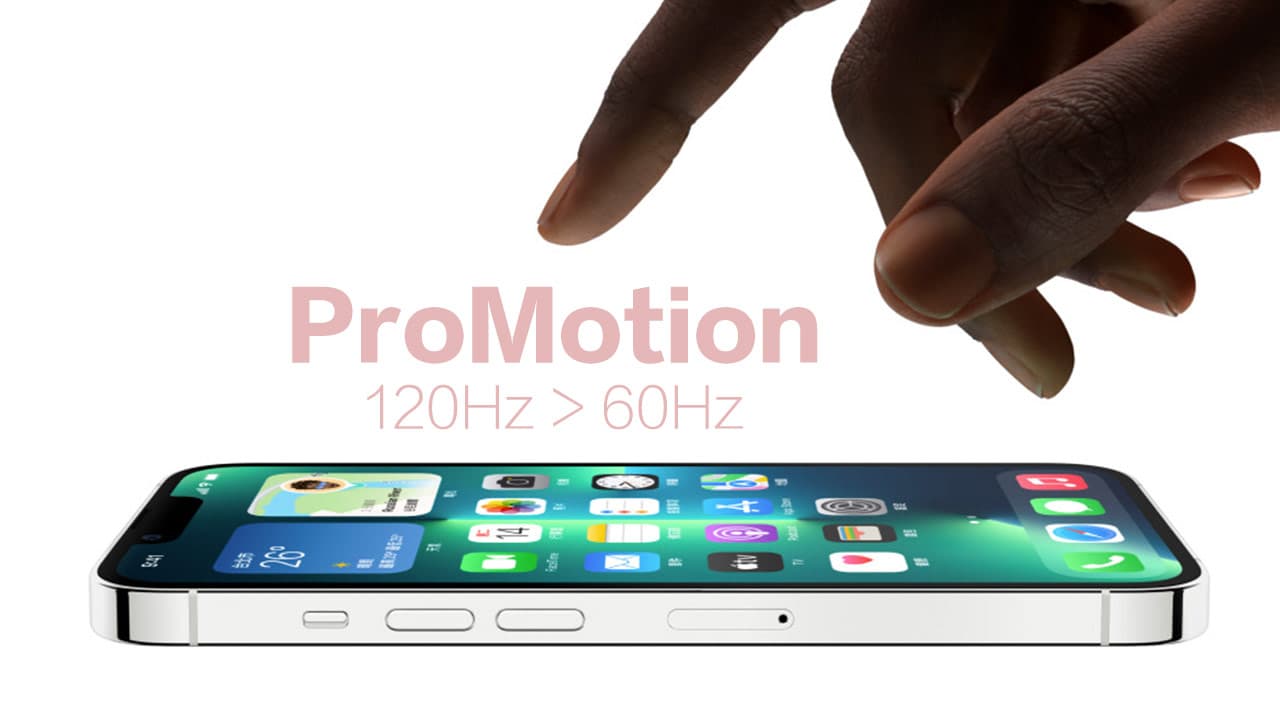 iPhone ProMotion设定省电小技巧，屏幕更新120Hz限制60Hz方法