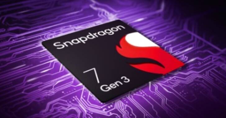 高通推 Snapdragon 7 Gen 3 处理器，强化 AI 应用、新机最快月底登场