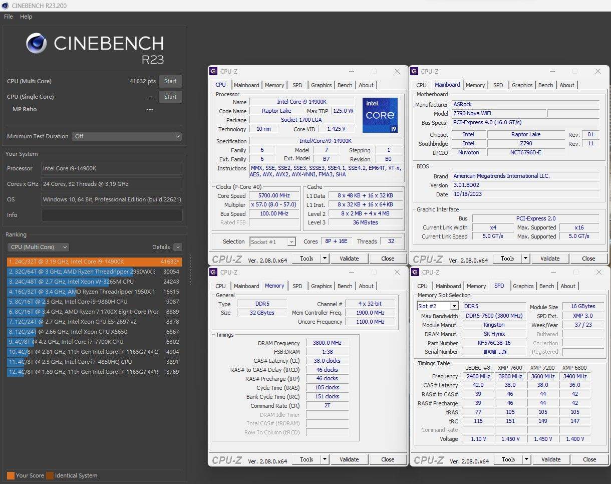 华擎ASRock Phantom Gaming Z790 Nova WiFi-超强六支M.2扩充，还搭载最新Wi-Fi 7无线网络卡