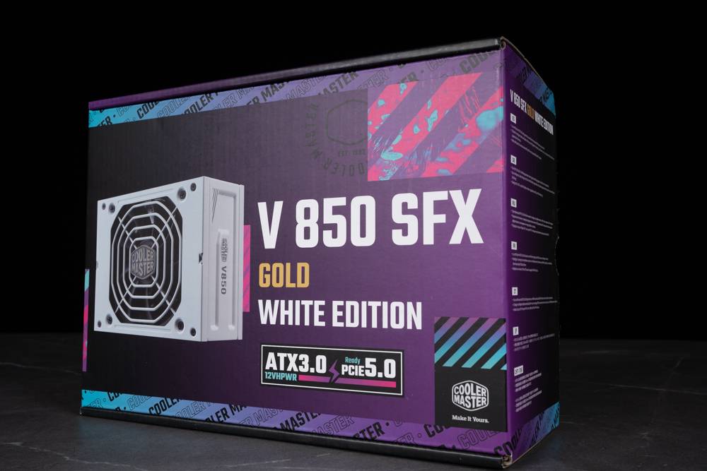 Cooler Master V850 SFX GOLD 金牌全模块电源开箱|自备12VHPWER线材