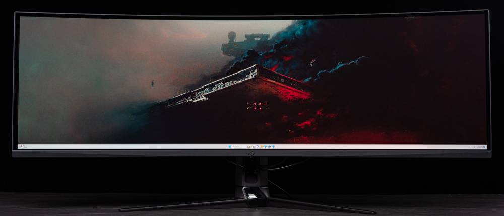 Lord of the PC！ ROG Swift OLED PG49WCD 电竞屏幕开箱/49寸32：9 DQHD的无境视野