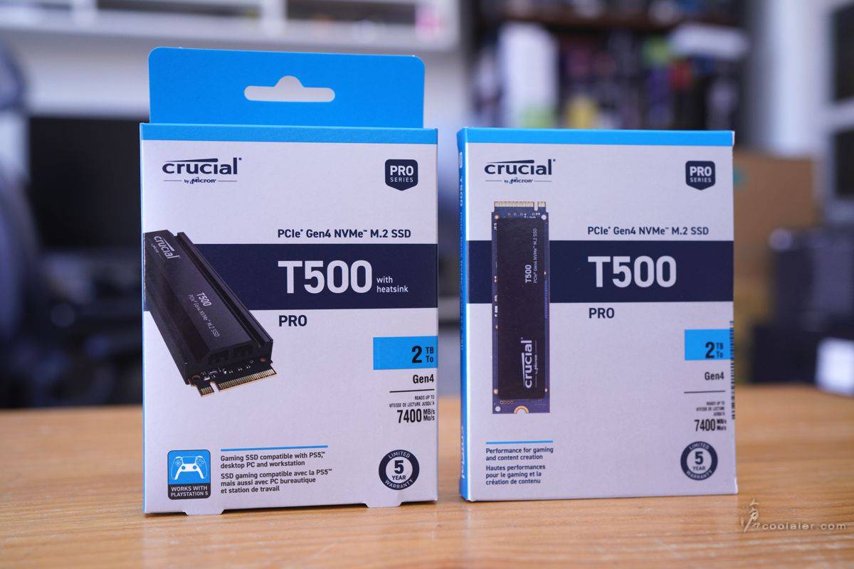 Crucial T500 Gen4 NVMe SSD 2TB 开箱测试- 谷达鸭