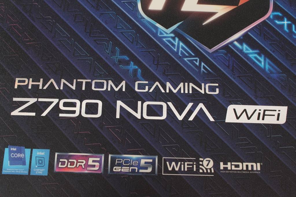 华擎ASRock Phantom Gaming Z790 Nova WiFi-超强六支M.2扩充，还搭载最新Wi-Fi 7无线网络卡