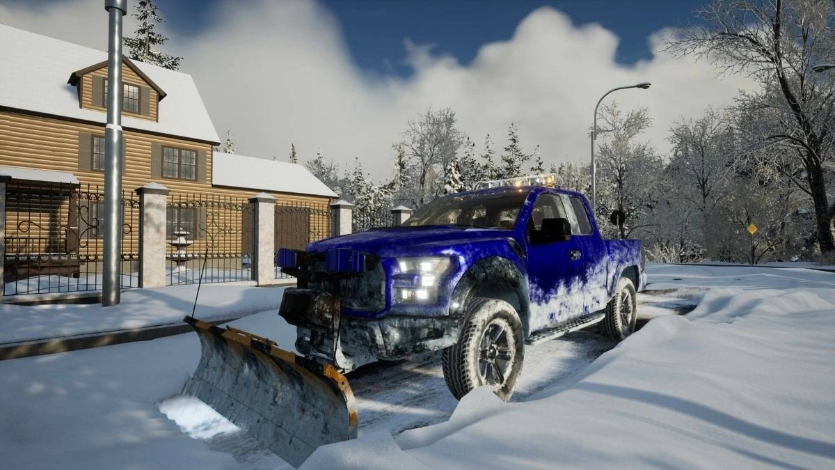 《扫雪模拟器》序章版本 2024 年 1 月免费推出，用自己的双手或机械扫除镇上积雪！
