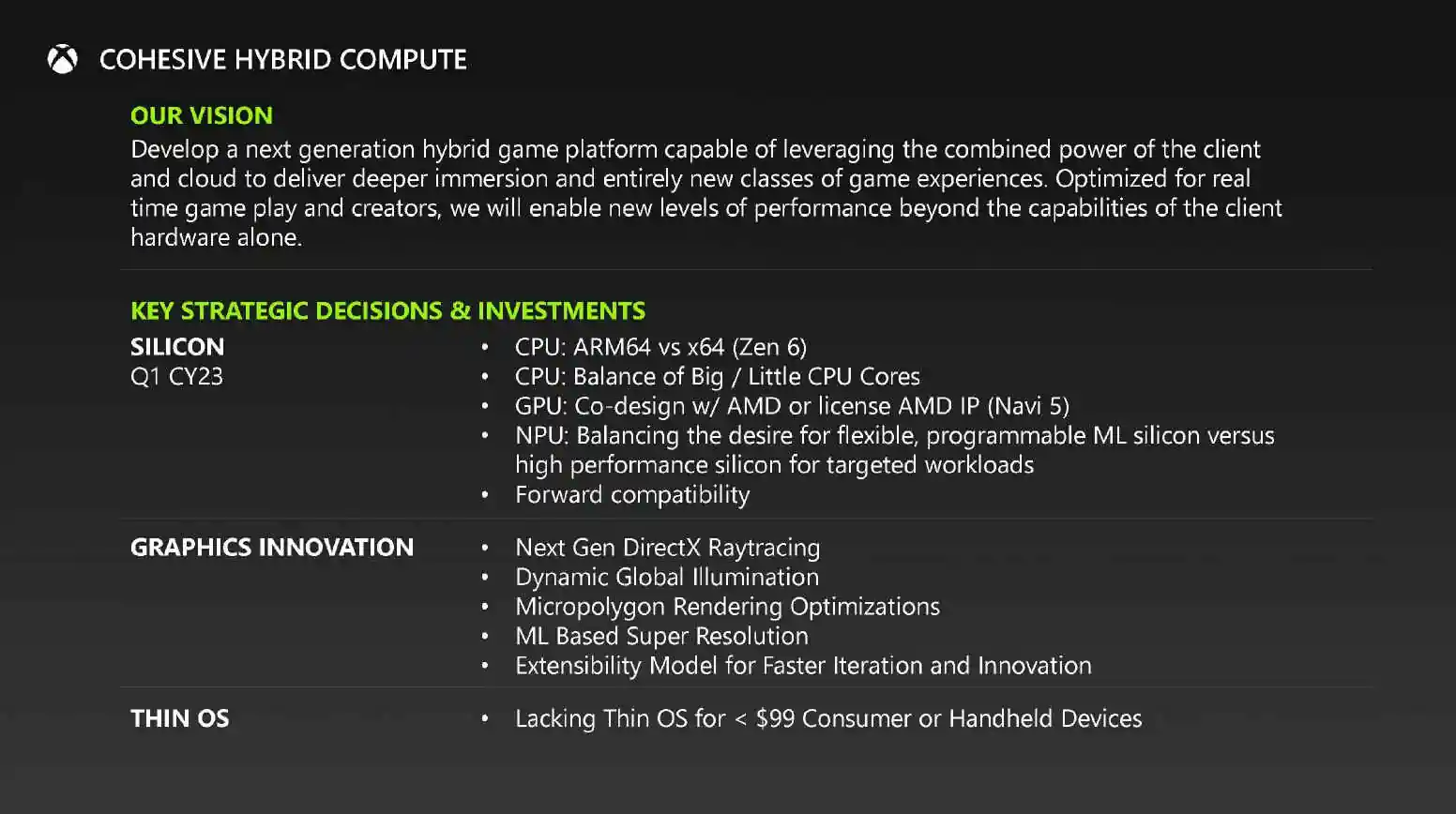 消息称 Microsoft 计划最早 2026 年发布下一代 Xbox，将采用 AMD Zen 5 定制芯片！