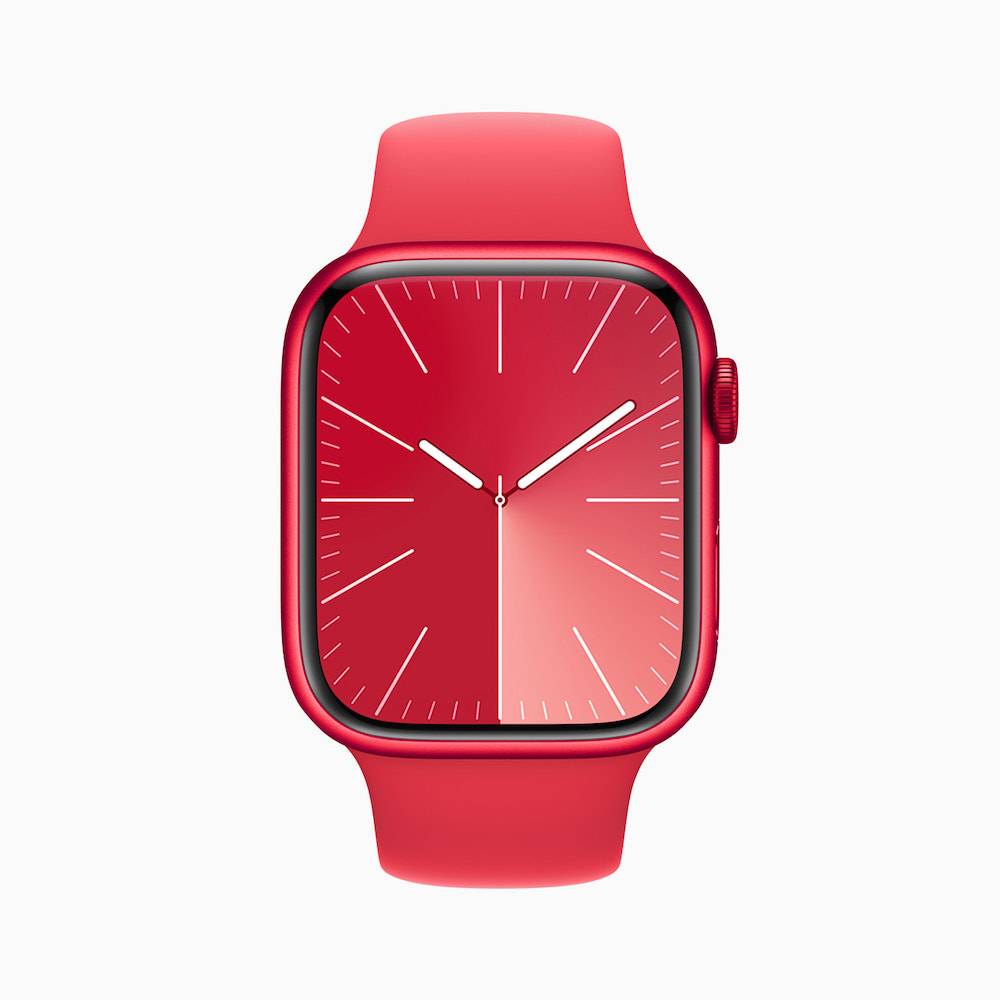 苹果邀你一同响应世界艾滋病日 Apple Watch推出红色表面系列