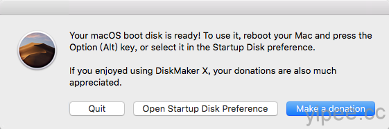 轻松用 DiskMaker X 制作 macOS Catalina （ver. 10.15） 开机U盘