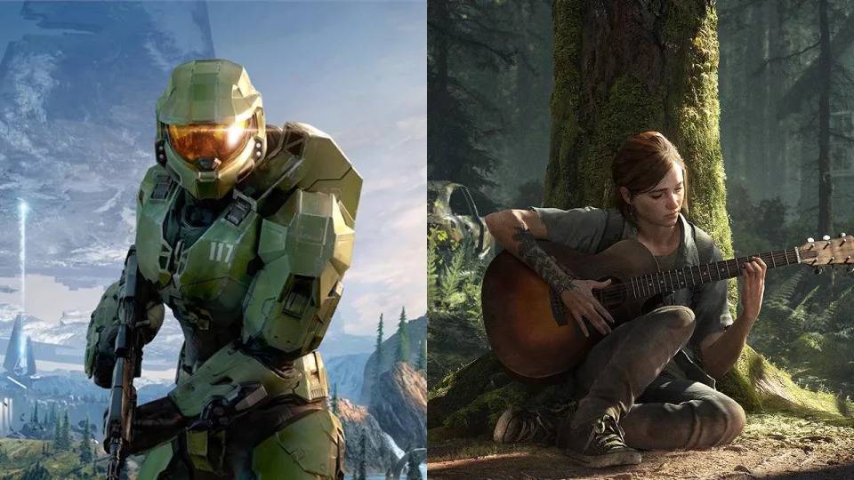 （图源：Halo Infinite/The Last of Us Part II）