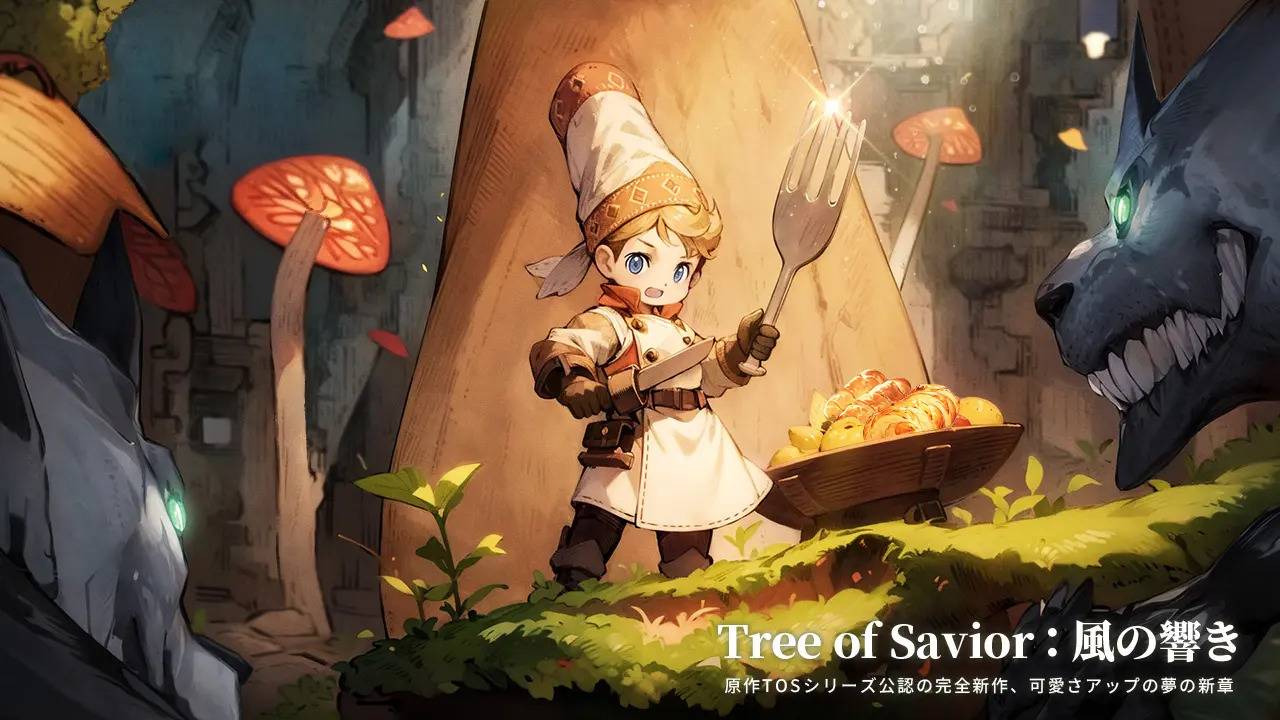 《救世者之树 》系列认可作品《 救世者之树：风之响 》 全新手机游戏即将登场！