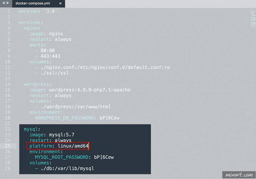 梅问题-解决MAC M1 CPU在执行Docker安装MYSQL数据库时，出现linux/arm64/v8 in the manifest list entries的错误消息