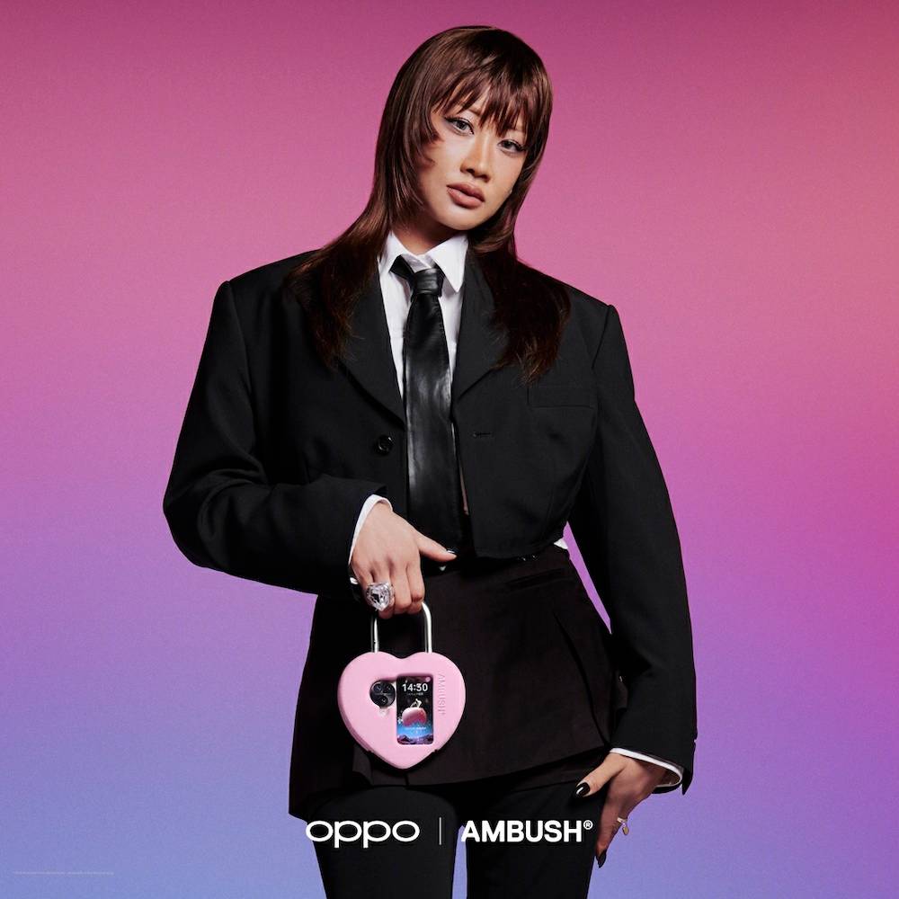 OPPO携手AMBUSH 为Find N3 Flip打造全新风格联名手机壳