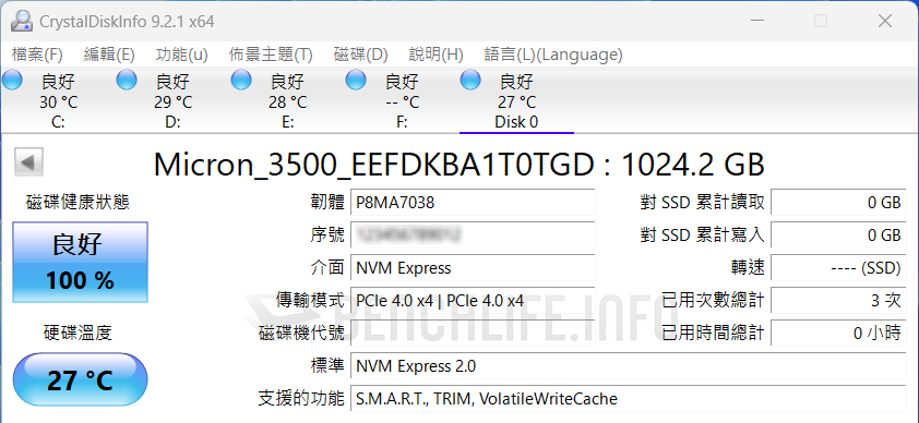 针对OEM市场全新设计的性能强手，Micron 3500 NVMe SSD 实测