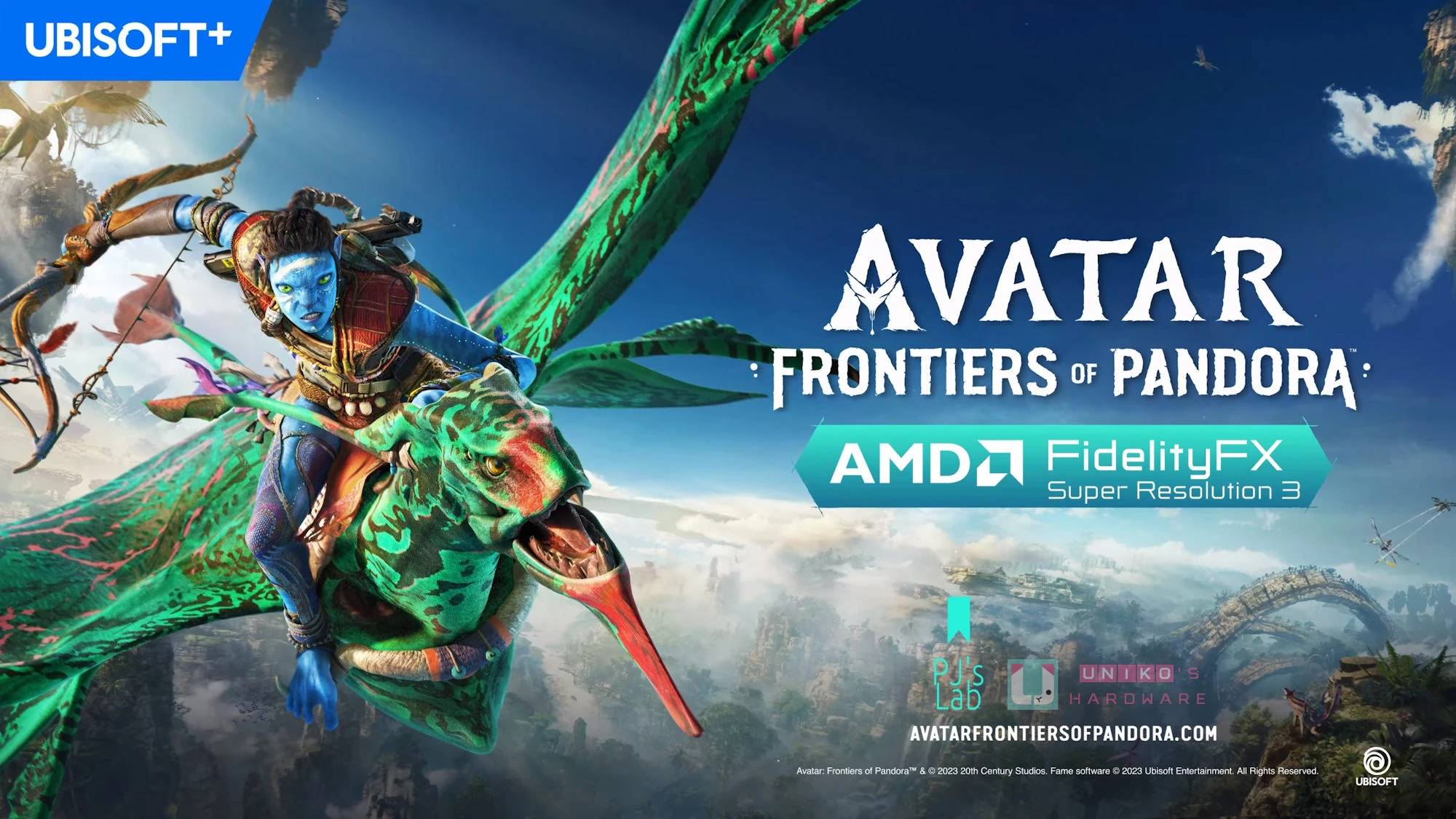 AMD FSR 3 流畅游玩 Avatar ： Frontiers of Pandora 阿凡达：潘多拉边境