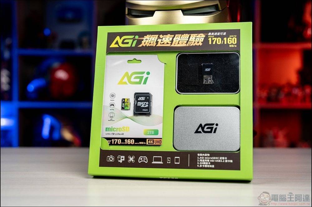 亚奇雷 AGI Supreme Pro TF 138 2TB microSD 记忆卡 （1）