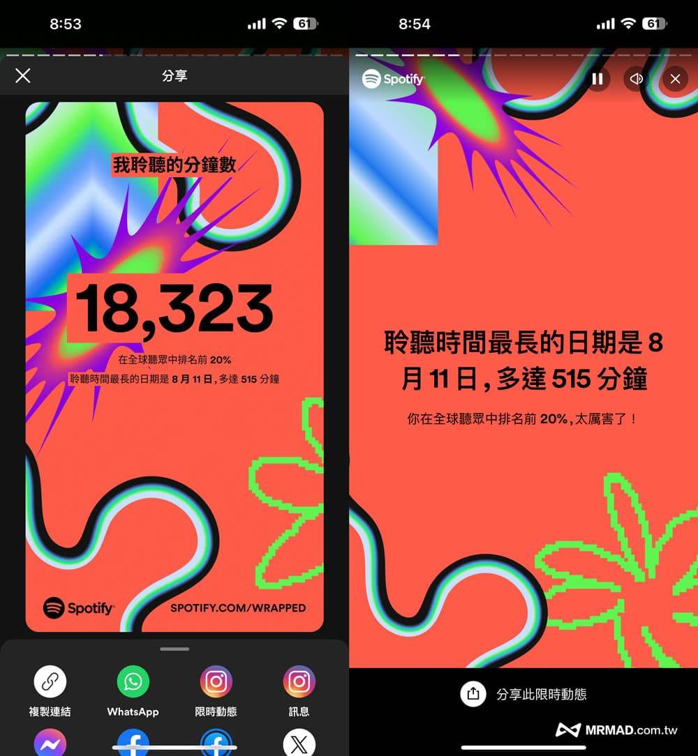 Spotify 2023 年度回顾能看见哪些5