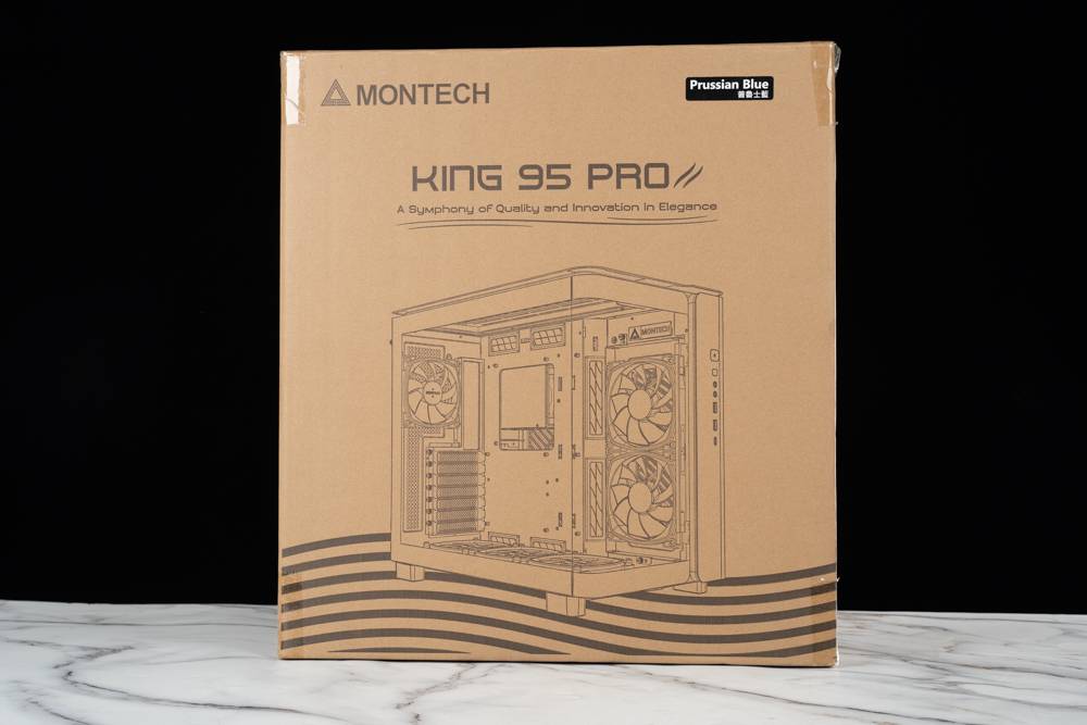 曲面海景新视野 | Montech King 95 Pro 全景机壳开箱