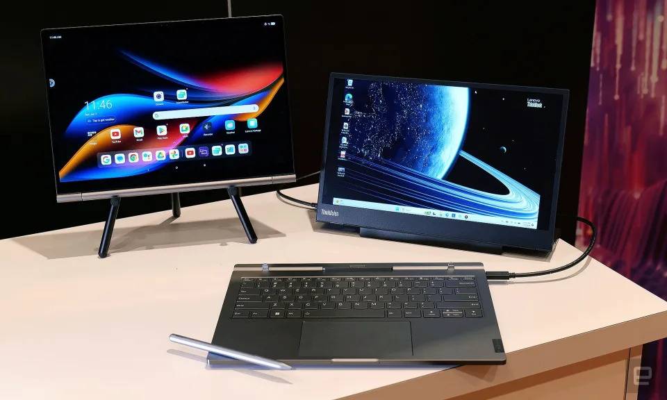 Lenovo ThinkBook Plus Gen 5 把 Windows 笔记本底盘和 14 寸 Android 平板结合到了一起