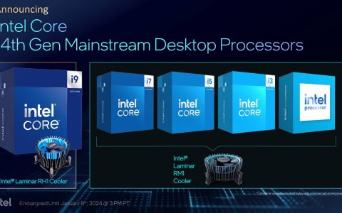 Intel更新第14代Core非K系列主流级桌上型处理器，i7增4颗E-core