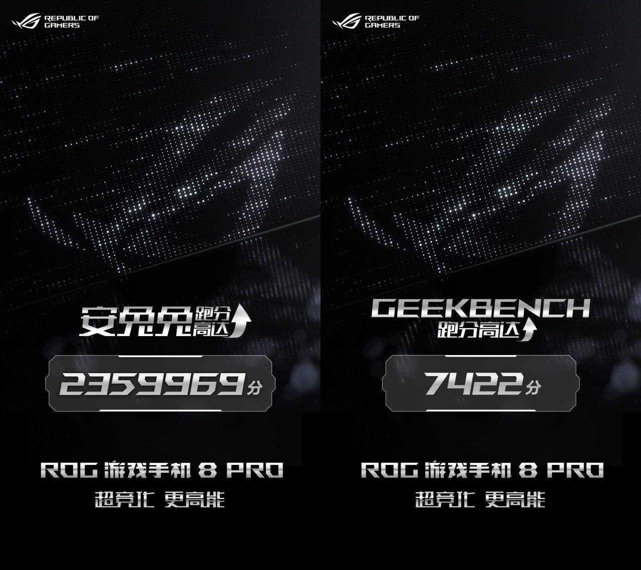 ASUS 自己公布 ROG Phone 8 系列跑分，最强战神真不是吹的