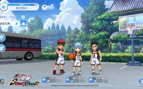 手游《黑子的篮球Street Rivals》1月下旬双平台上市，公开「夏日集训营」玩法