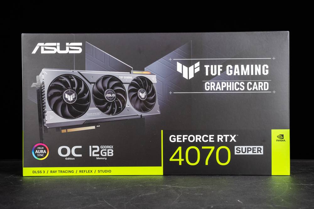 效能散热都SUPER | ASUS TUF Gaming RTX 4070 Super 12GB GDDR6X OC 显示卡开箱