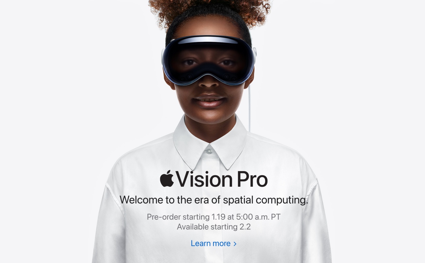 Apple Vision Pro 确定 2/2 在美国正式开卖！ 售价3,499美元起，预计1/19开放预购