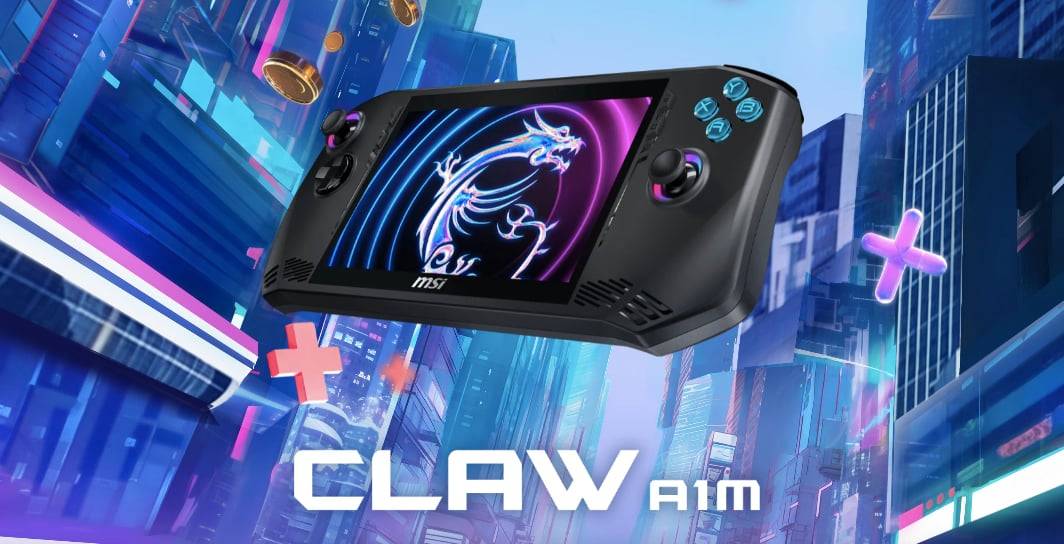 MSI CLAW（A1M） 手提游戏机发布，intel Core Ultra 7 155H、16GB RAM