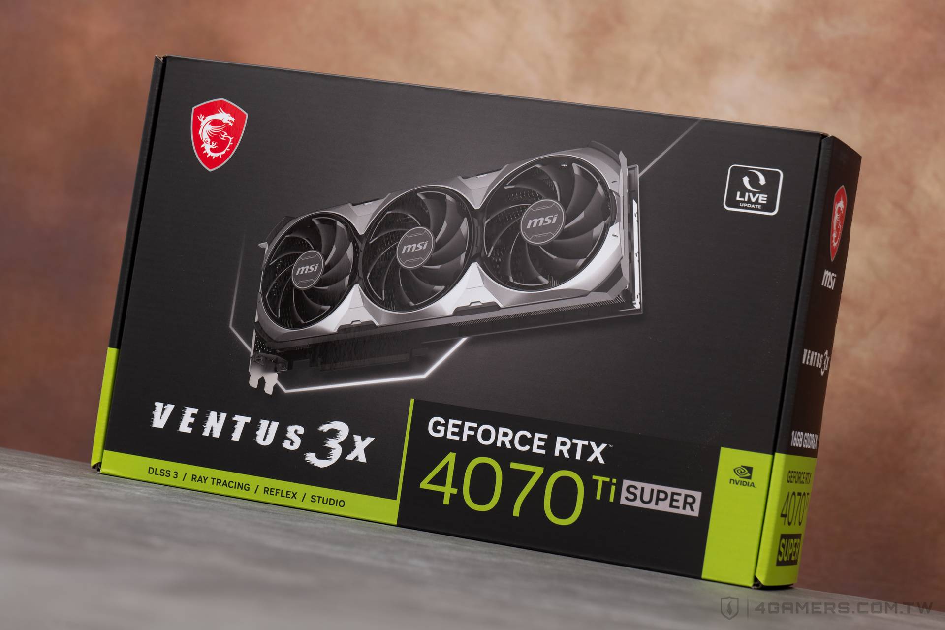 MSI GeForce RTX 4070 Ti SUPER VENTUS 3X