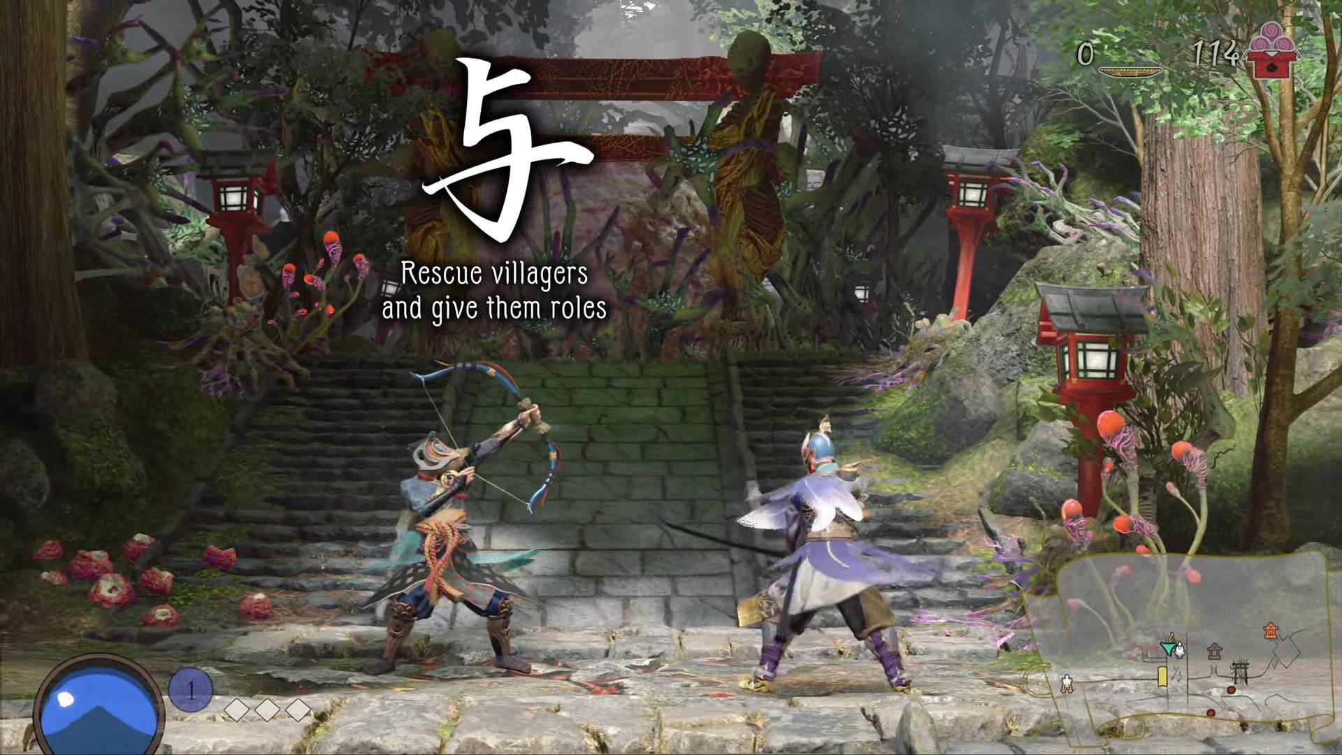 Capcom公布《Kunitsu-Gami: Path of the Goddess》最新实机演示预告，展示特殊的战斗系统