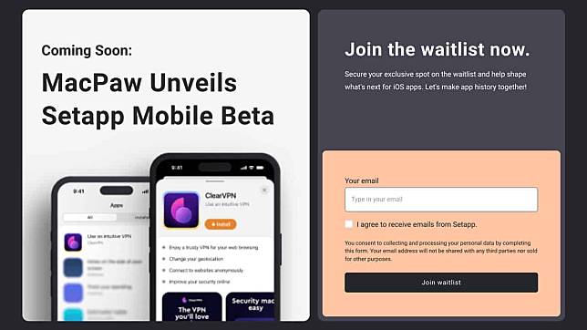 MacPaw 公布 Setapp 项目 有望成为欧盟首批非官方 iOS 程序商店