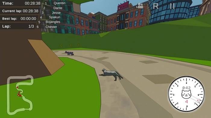 另类猫咪竞速《Zoomies！Cat Racing》新 demo 版开放试玩