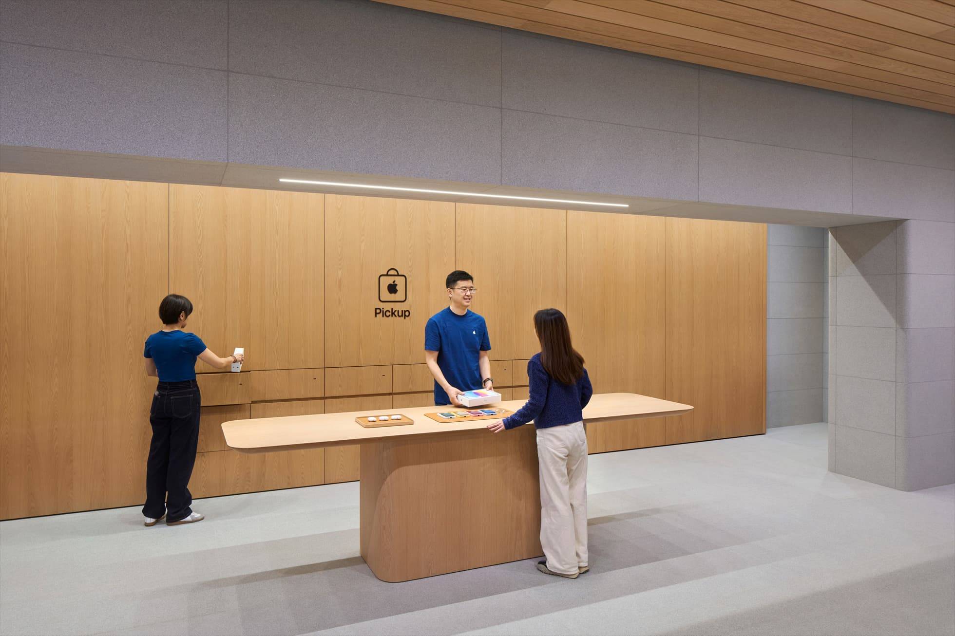 Apple 静安零售店揭开内部设计，一起看中国最美的苹果建筑 4