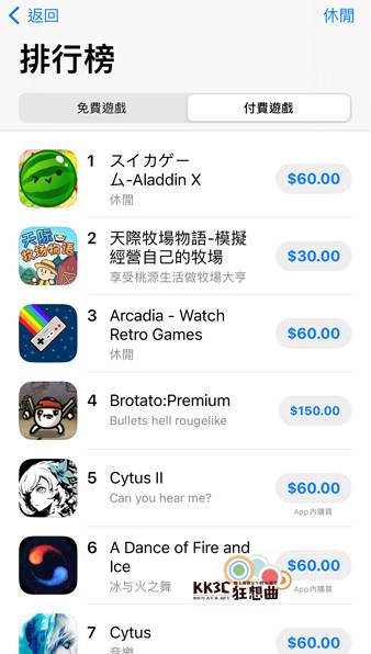 休闲类排行版No.1，手机版超夯「スイカゲーム」西瓜游戏 iOS全球版！-02