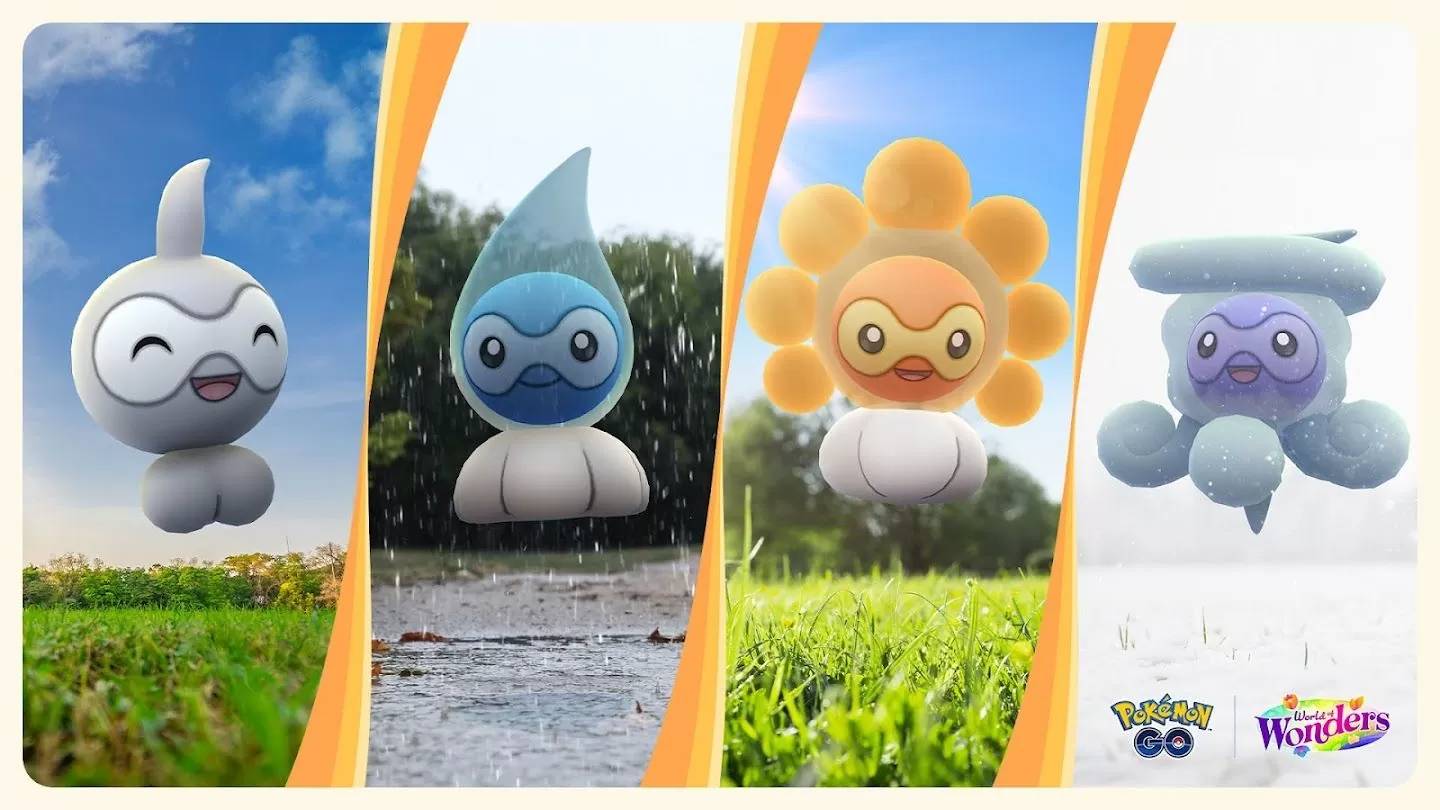 《Pokémon GO》气象周即将到来！ 四种类型飘浮泡泡一次抓齐