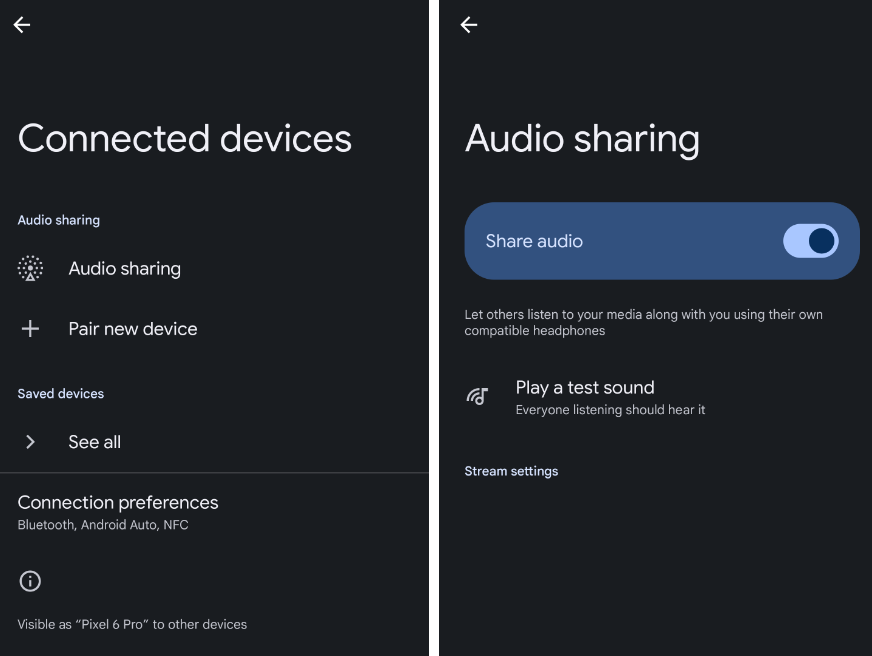 Android 15 可以同时连几个耳机，而且可以同时听相同音乐