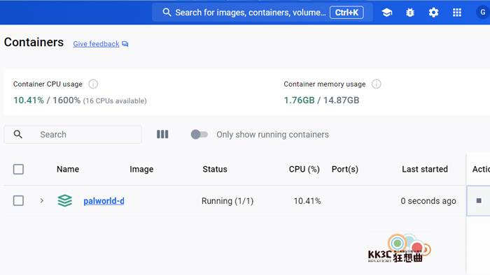 在Windows系统通过Docker安装Linux幻兽帕鲁服务器-05