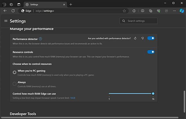 Edge 加入 Sleeping Tabs 功能 自动释放更多系统资源