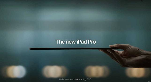 Apple 就 iPad Pro M4 版广告道歉 「广告未有达到预期目标」