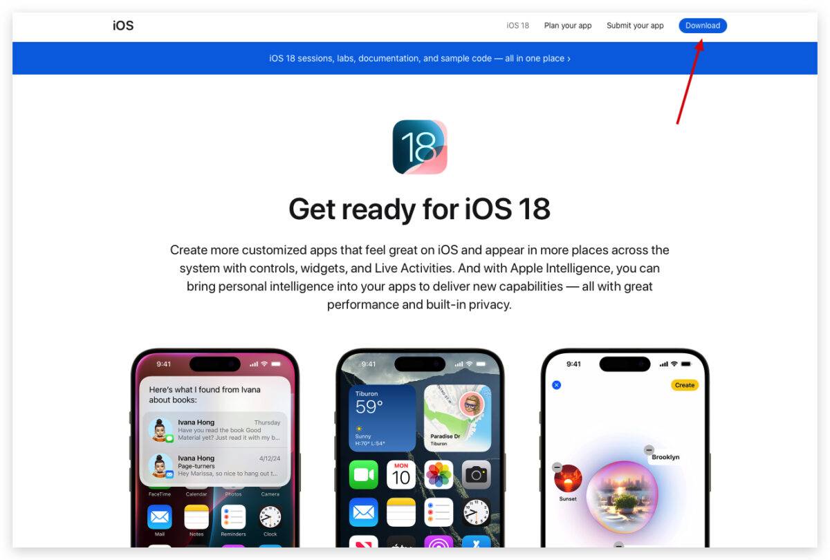 iOS iOS 18 iPhone iOS 18 Beta
