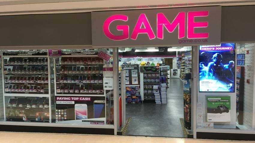 英国知名游戏零售商GAME据传即将停止货架贩售实体游戏 -