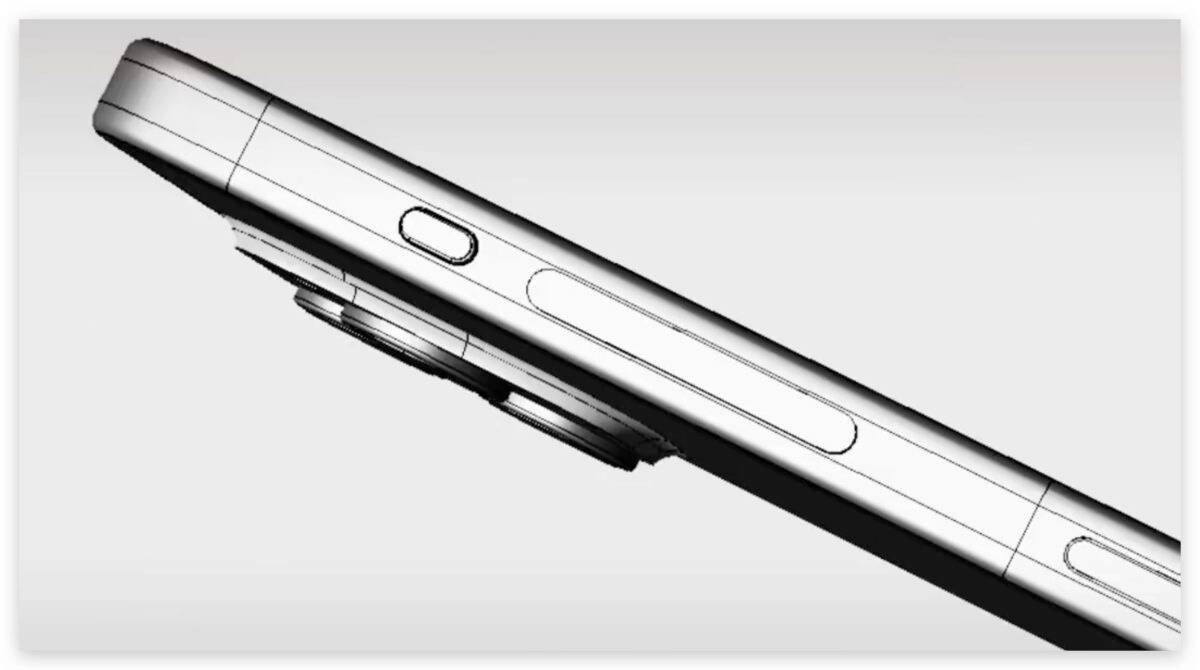 iPhone 15 Pro 边框 CAD规格 外流 爆料