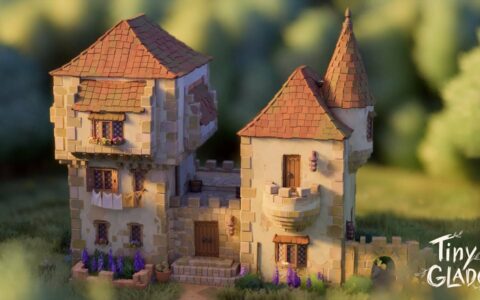 欧风庄园沙盒《Tiny Glade》开放DEMO试玩，盖一座梦想中的城堡