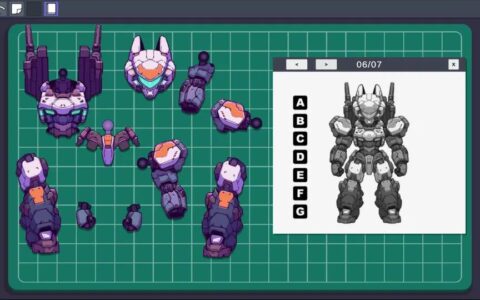 Steam《Mech Builder》现已发售，发挥创意体验模型组装乐趣