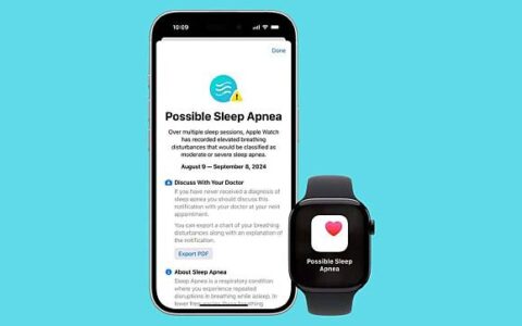 Apple Watch 睡眠窒息检测 已取得美国 FDA 认证