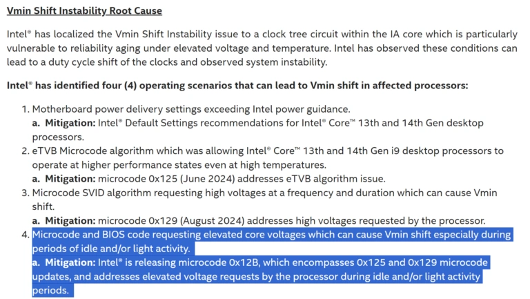 Intel 确认第 13 代、14 代不稳定问题已完全解决，最终版本更新后就能放心使用 - 